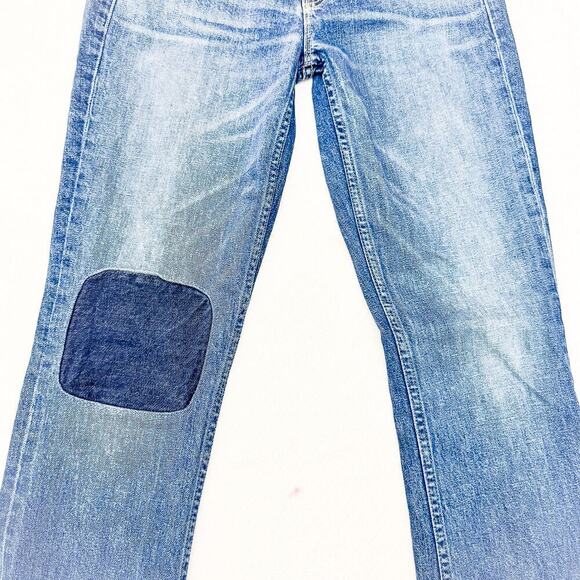 Mother Superior The Dutchie Ankle Cuff Beer Me Zip Fly Denim Jeans Size 26 - Picture 4 of 11